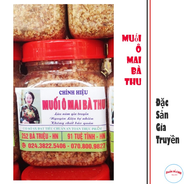 Muối Ô Mai Bà Thu Chính Hiệu 100gr – Chấm Hoa quả siêu ngon - 00005 | BigBuy360 - bigbuy360.vn