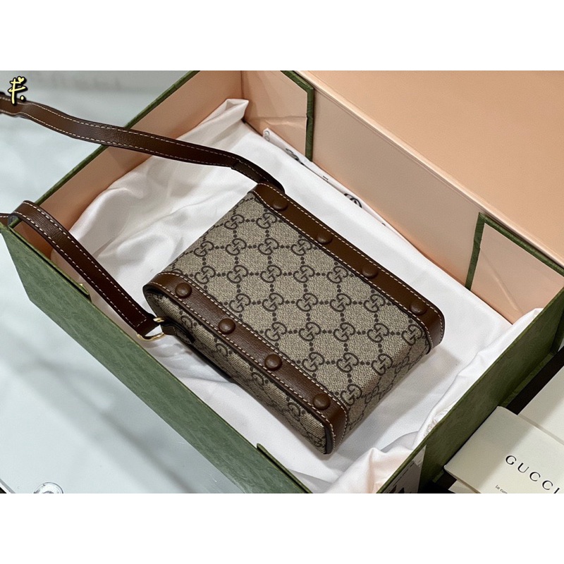 TÚI GC PHONE CASE BAG ĐỰNG ĐIỆN THOẠI DA BÒ