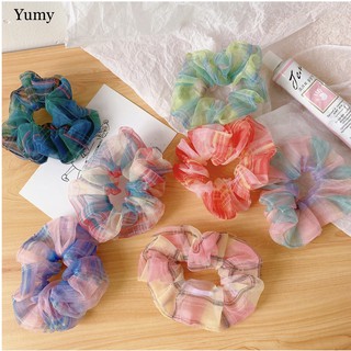 Cột Tóc Scrunchies Caro Lưới