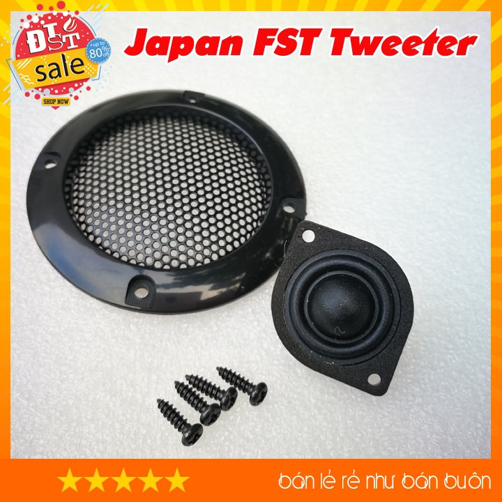Loa treble Japan FST Tweeter màng loa - Kích thước siêu bé thích hợp độ chế loa mini chất lượng cao