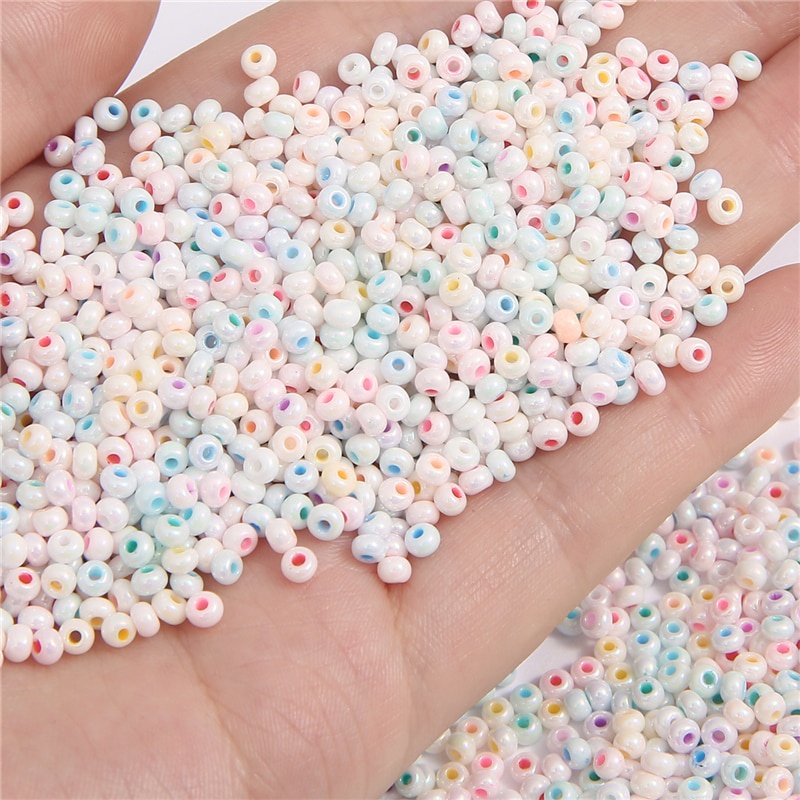 Set 660 Hạt Ngọc Trai Kính 3mm 20G Dùng Làm Trang Sức Thủ Công