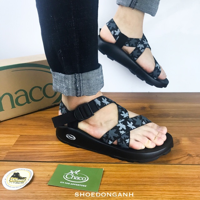 Dép Sandal Chaco đế dẻo êm chân không nhăn không lún FULLBOX. CC3005