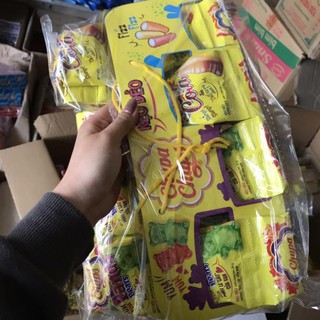 Sỉ bịch kẹo dẻo CHUPA CHUPS hình gấu kèm thanh treo ( bịch 32 gói)