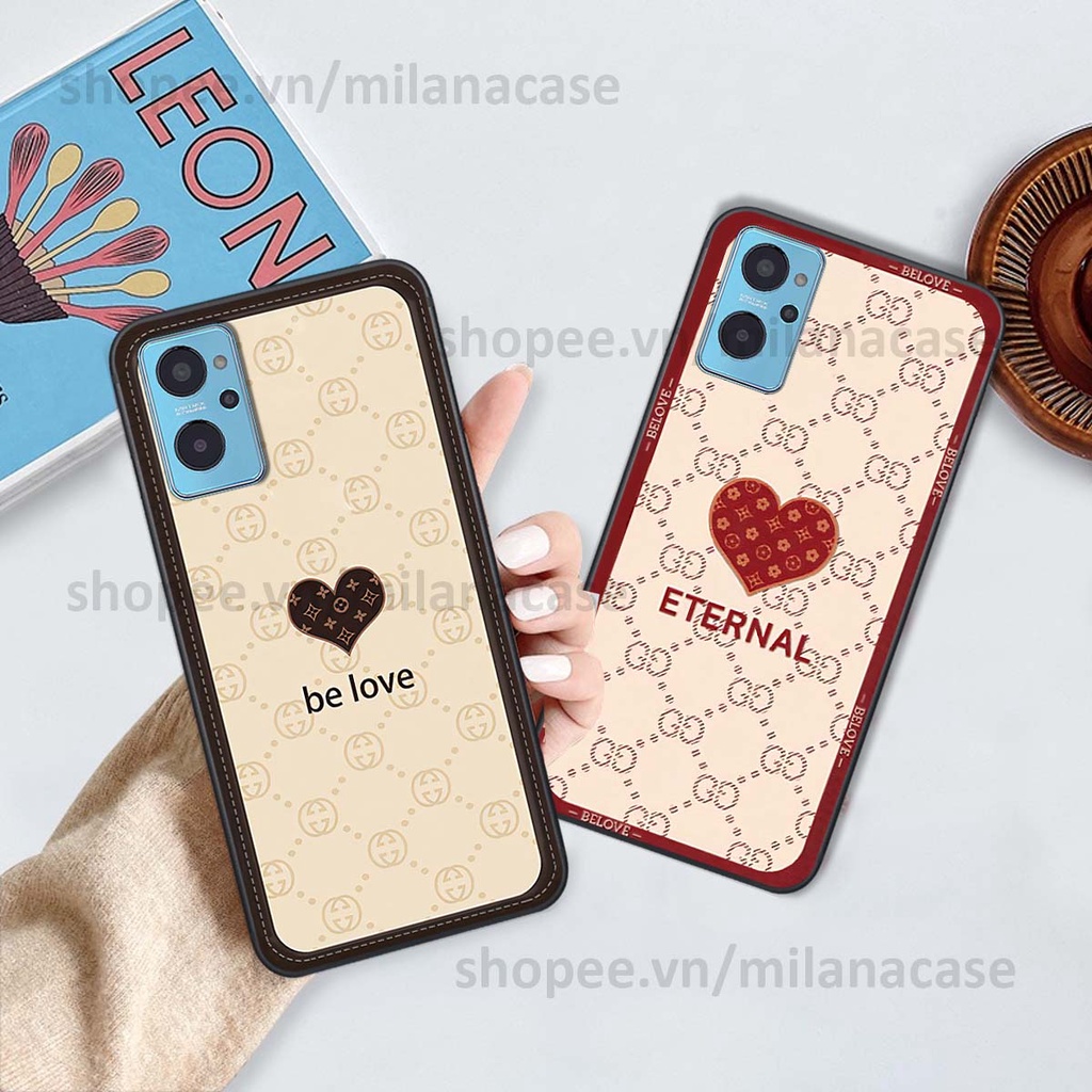Ốp Realme 9i hình trái tim be love tình yêu siêu đẹp, cá tính, thời trang