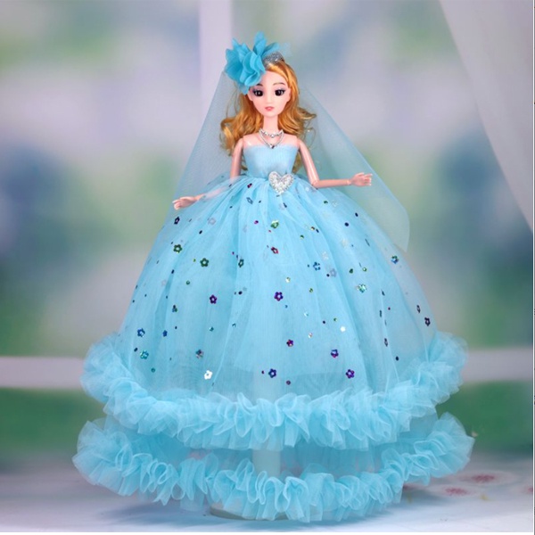 Búp Bê Barbie 3D Cao 35cm Đồ chơi cho bé gái