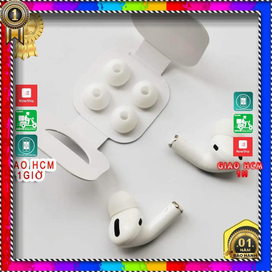 Airpods Pro TWS 1/1  , đổi tên , định vị , sạc không dây - Bảo hành 12 tháng