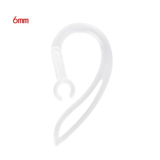 6mm Bluetooth-compatible Earphones  Soft Silicone Ear Hook  Clip