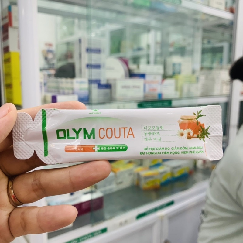 Siro Ho Dạng Gói Olym Couta - Bổ Phổi Giảm Ho h/20 gói