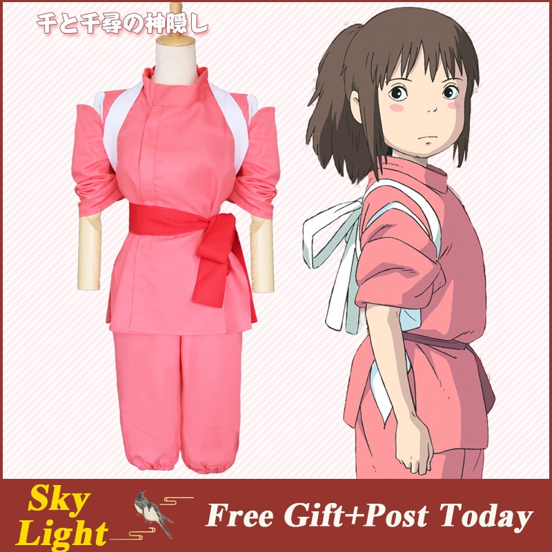 Trang Phục Hóa Trang Nhân Vật Hoạt Hình Kamikakush Ogino Chihiro