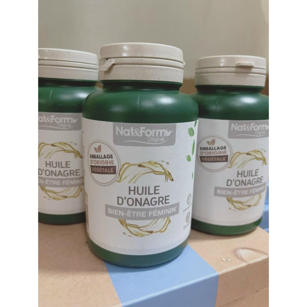 Viên uống tinh dầu hoa anh thảo  Tinh dầu hoa anh thảo hữu cơ NAT & FORM