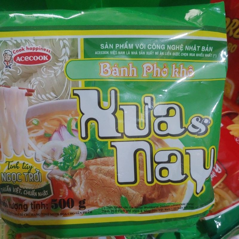 Bánh phở khô xưa và nay gói 500g