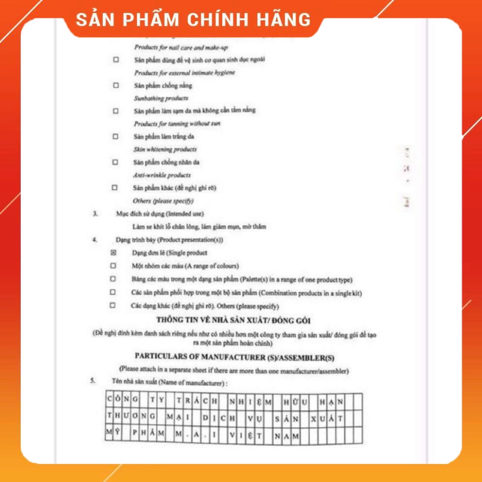 NGUYÊN CHẤT VÀ MIX CHÍNH HÃNG