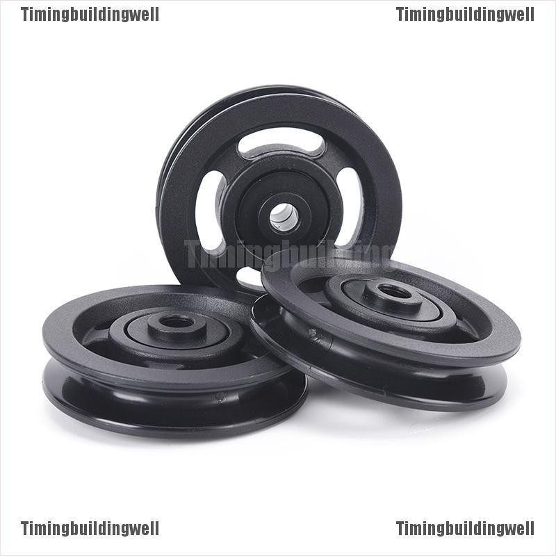 Vòng Bi Ròng Rọc 90mm Màu Đen Chống Mòn Cho Tập gym