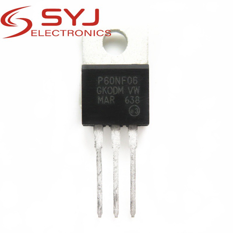 STP60NF06 10 Cái / lốc P60NF06 STP60NF06L 60NF06 TO-220 In pxa