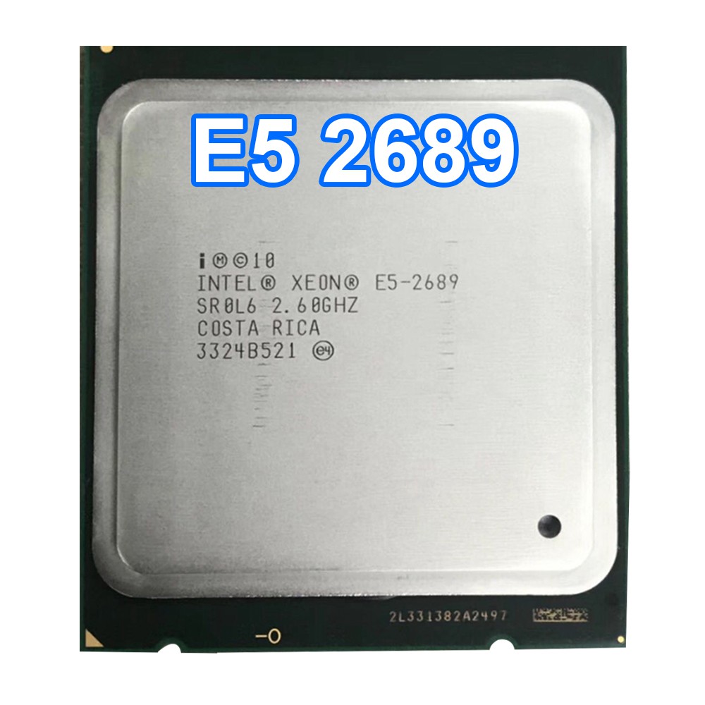 Bộ vi xử lý CPU Xeon E5 2689 8 lõi 16 luồng Socket 2011 Bảo hành 03 tháng