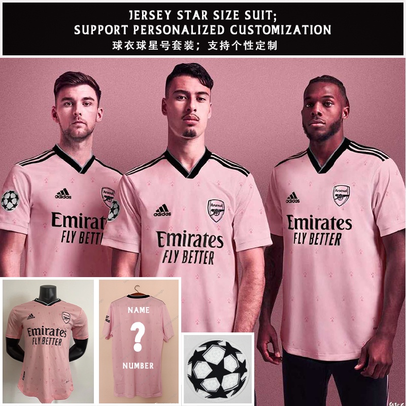 Áo Thun Đá Banh Arsenal 2022-23 Size s-2xl
