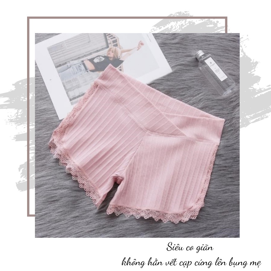 Quần bầu kháng khuẩn, quần đùi mặc váy an toàn cho mẹ bầu-BaByC