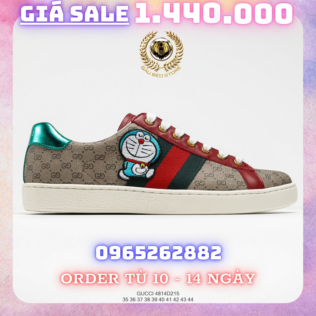 Order 1-3 Tuần + Freeship Giày Outlet Store Sneaker _GUCCI Ace Embroidered Low-Top MSP: 4814D2154 gaubeaostore.shop