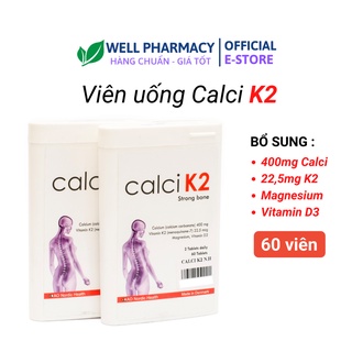 (Chính hãng)Viên uống Calci K2 hỗ trợ, giúp xương chắc khỏe