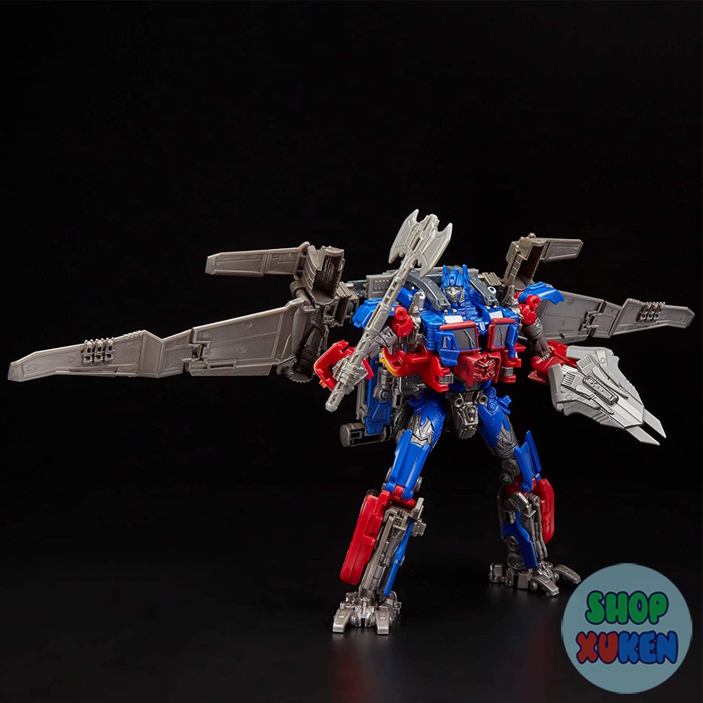 Optimus Prime SS44 Robot Đồ Chơi Biến Hình Transformers Studio Series Leader Class Gồm Thùng Xe Trailer Đi Kèm