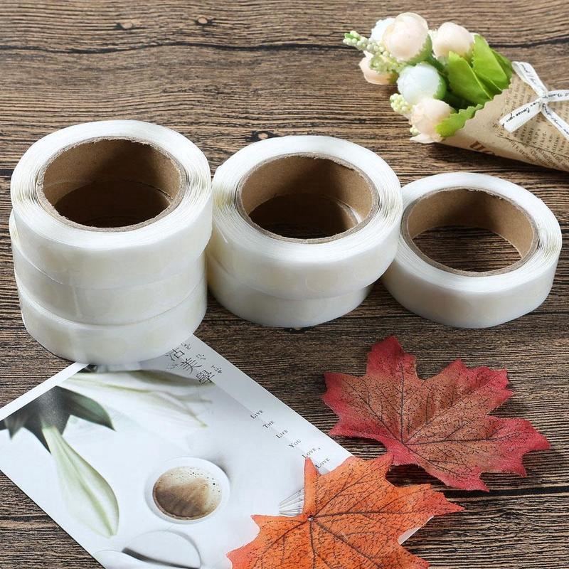 Set 2 cuộn keo hai mặt chuyên dụng dán bong bóng trang trí tiệc tiện dụng