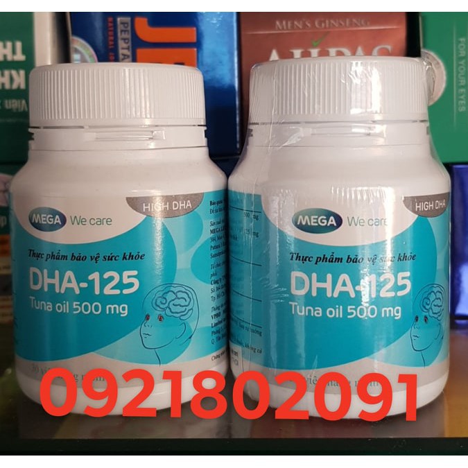 DHA - 125 hỗ trợ phát triển não bộ DHA125