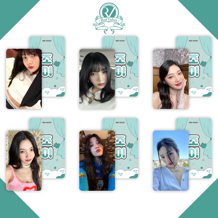 SET 6 CARD DESIGN 5 THÀNH VIÊN REDVELVET