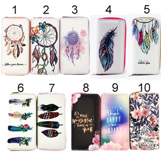 BST bóp ví dài cầm tay họa tiết lông chim Dreamcatcher cute dễ thương cho nữ - Link 7 - Banana Store