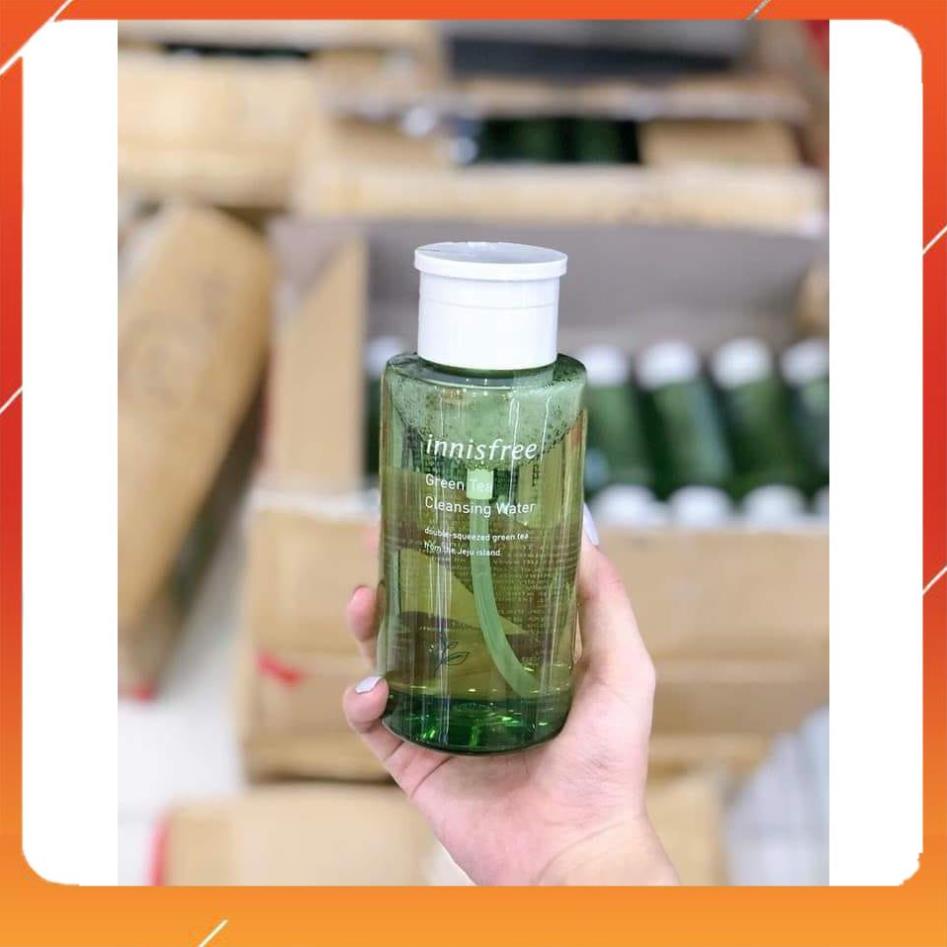 [CHÍNH HÃNG] Nước tẩy trang trà xanh innisfree Green Tea Cleansing Water 300ml