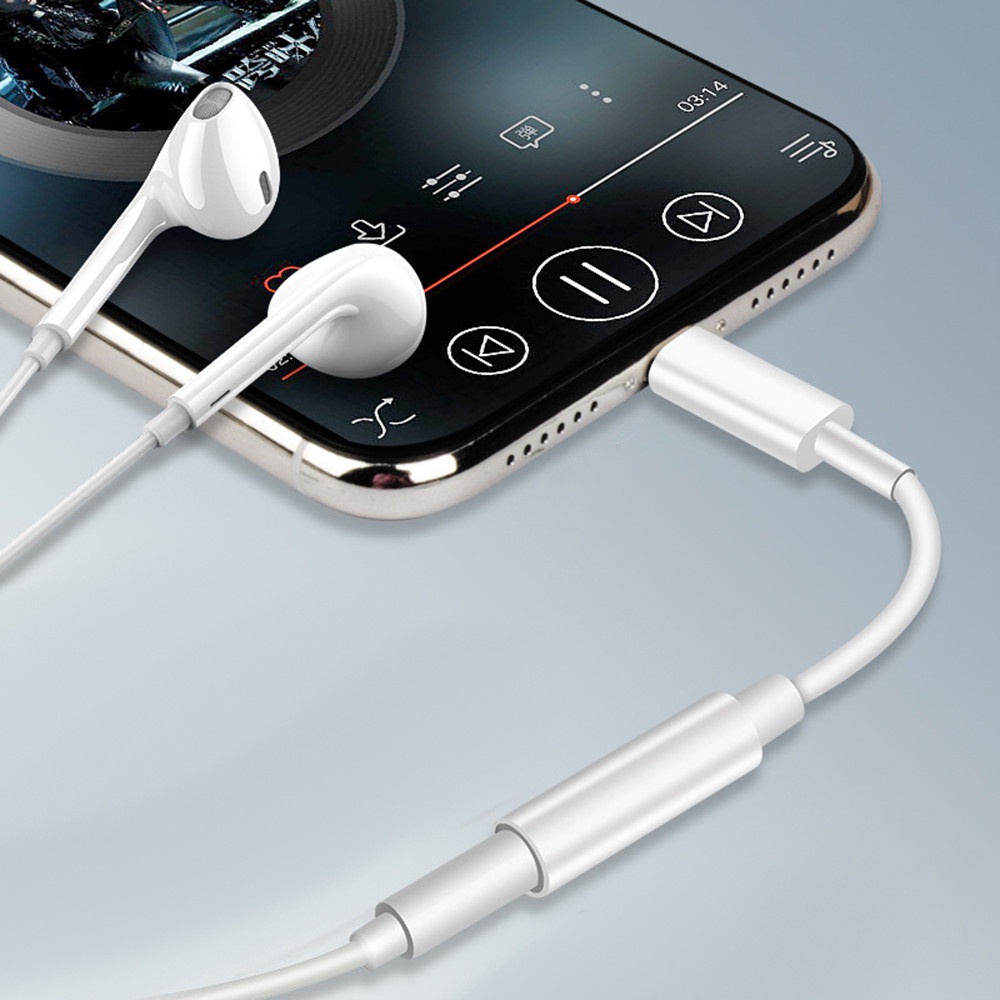 Cáp chuyển đổi âm thanh loại C 3.5mm chuyên dụng cho điện thoại