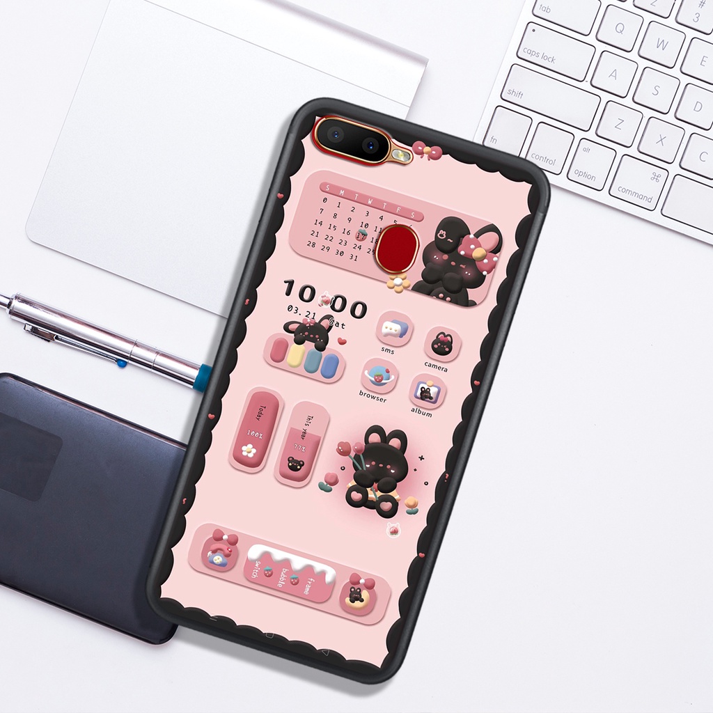 Ốp Lưng OPPO A5S - A7 - A12 - F9 , In Hình Sinh Động, Dễ Thương, Màu Sắc Cá Tính..