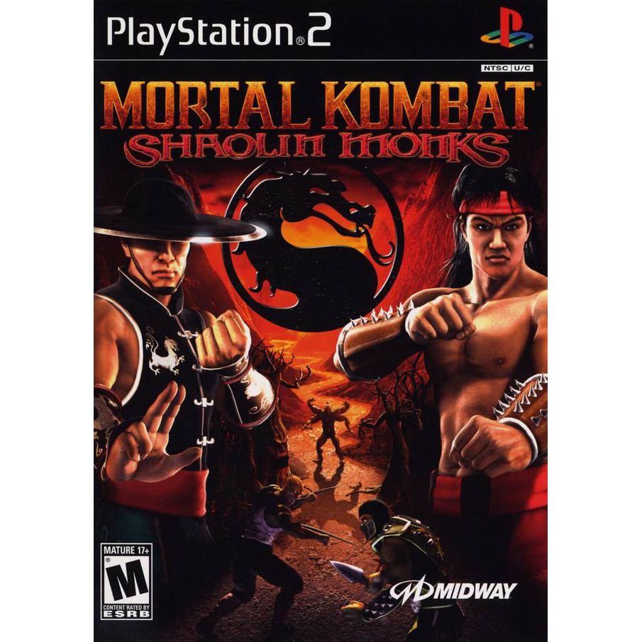 Đĩa Game PS2 - Mortal Kombat: Shaolin Monks