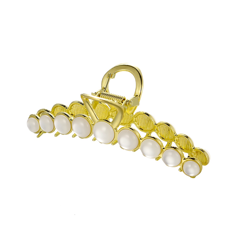 IF ME Kẹp Tóc Càng Cua Đính Đá Opal Thời Trang Cho Nữ