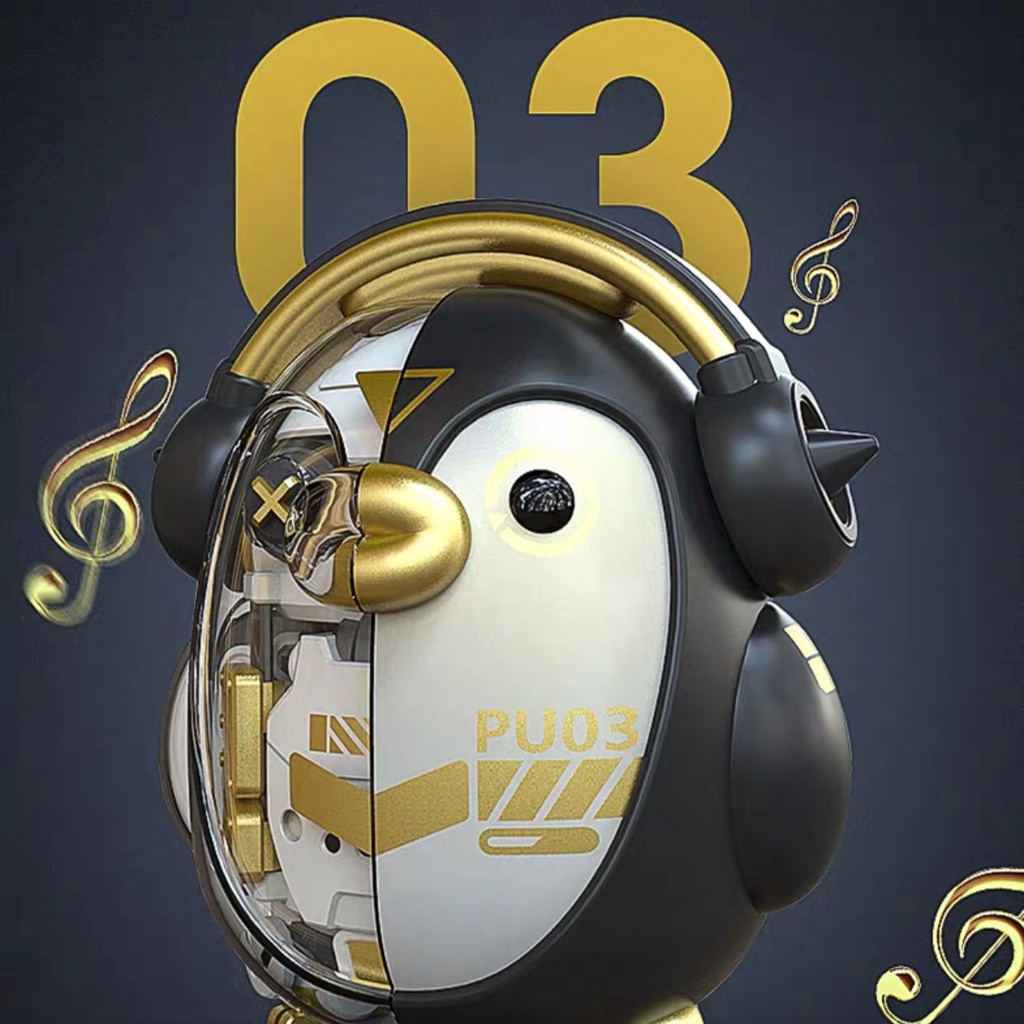 High quality goods ·  LAMTOYS MECHA PUPU semi-mechanical penguin series Blind Box fashion toys hand-held doll car ornaments
