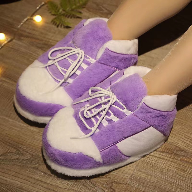 Giày Bông Đa Dạng Màu Sắc Mang Được Trong Nhà Và Cả Ngoài Đường Đế Cao Su Fullsize Từ 36-44 Giaydeptrend
