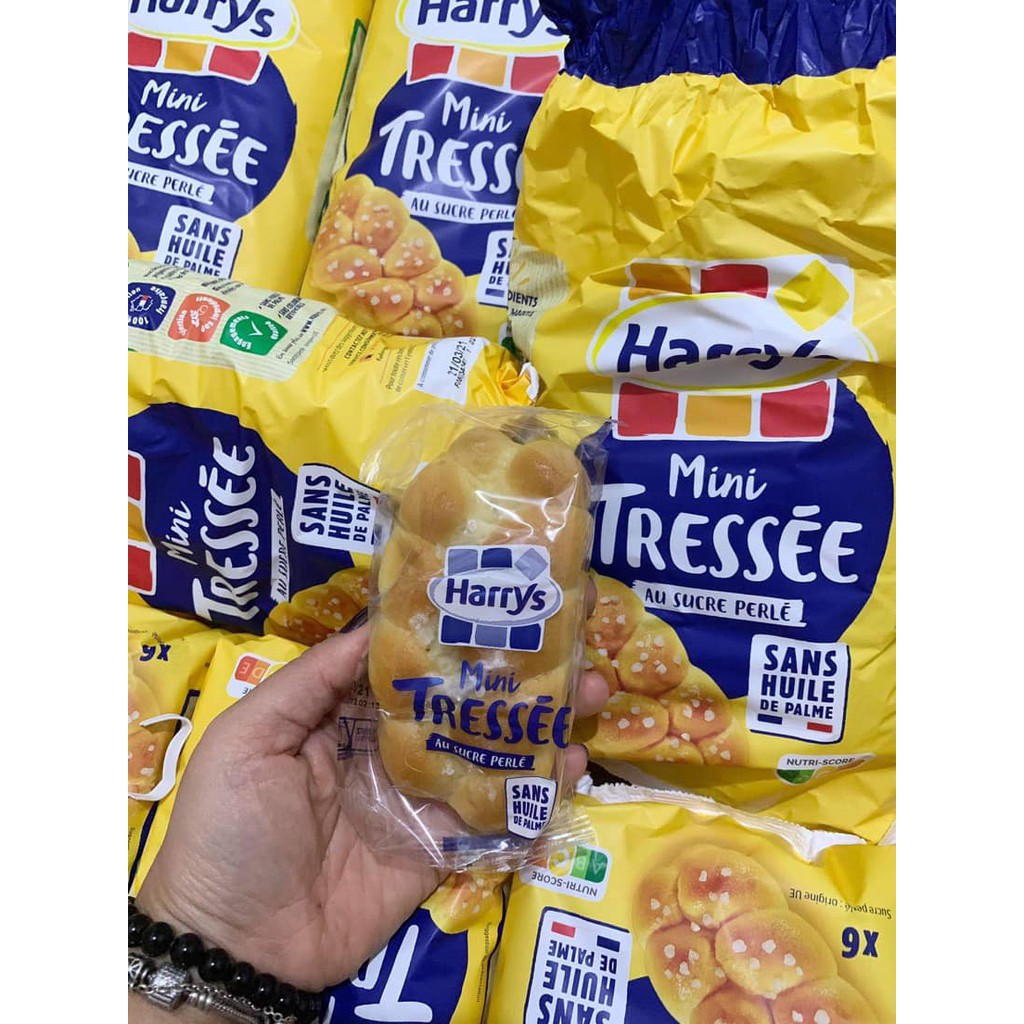 Bánh mỳ hoa cúc Harrys Brioche (Pháp) mini 105k/ 1 cái 210g date 8/5