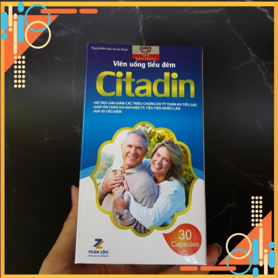 VIÊN UỐNG TIỂU ĐÊM CITADIN " CỨU TINH" CHO CHỨNG TIỂU ĐÊM.