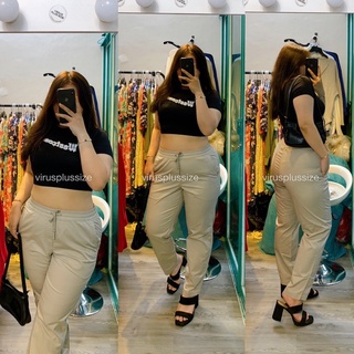[virusplussize]sale outlet - kaki uni unisex bigsize eo bo chun