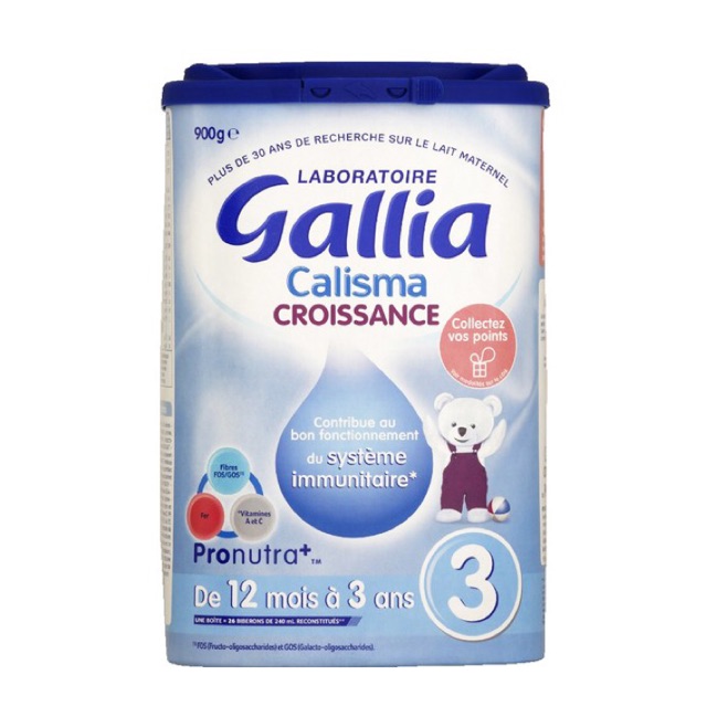 Sữa bột Gallia Pháp số 3 loại 900gam (Date T7/2023)