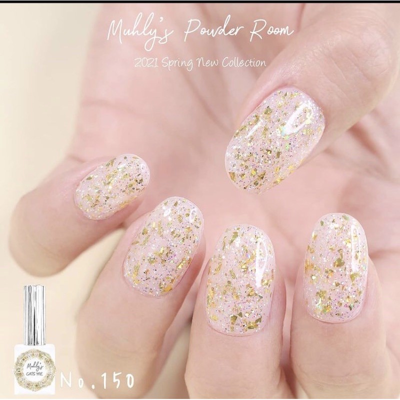 ♻️Freeship- Chính hãng♻️Bộ sản phẩm sơn gel cao cấp Hàn Quốc Cats me nail spring collection Muhly’s powder room ( 8 màu)