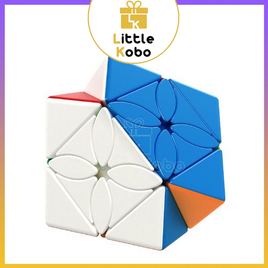 Rubik Biến Thể MFJS MeiLong Ivy Skewb Maple Leaf Skewb Stickerless Rubik Biến Thể Maple Leaves