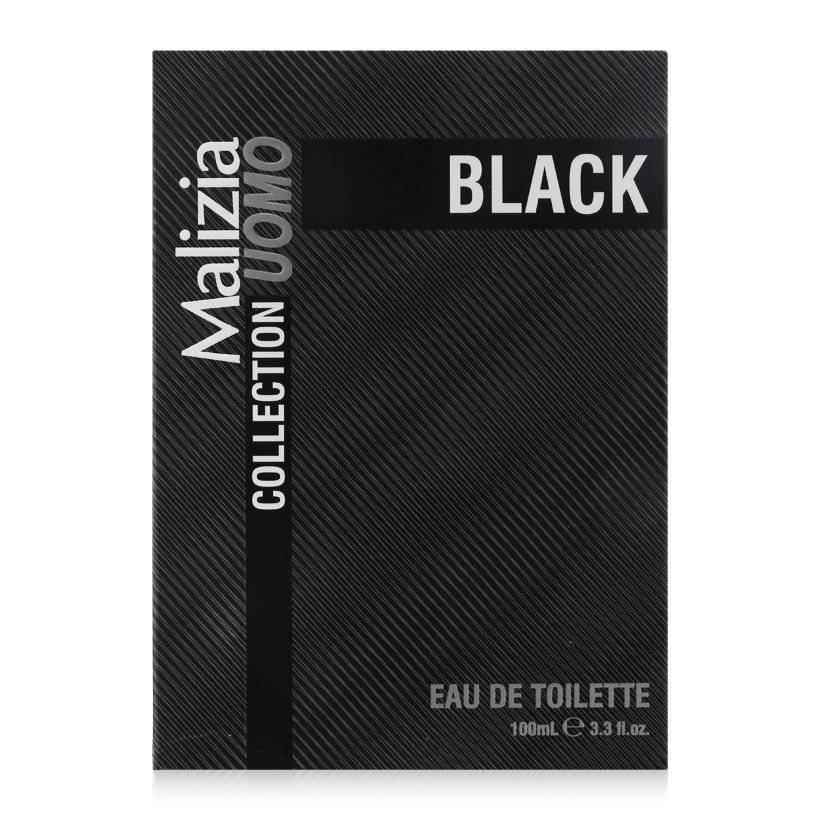 Nước hoa nam đẳng cấp Malizia Uomo Collection Black Eau de Toilette Cao cấp Italy 100ml - Hàng chính hãng