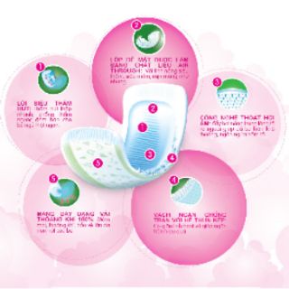 72 miếng lót sơ sinh Goodry