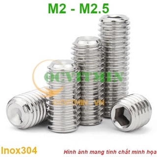 Shopee.vn/ocvitmin vít trí đầu lõm m2 m2.5 lục giác chìm inox 304 hút nam châm