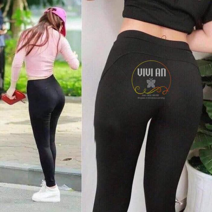 [Hàng Xuất Dư] Quần Legging Nữ ASOS, Legging Cotton Co Giãn 4 Chiều, Ống Dài Siêu Đẹp, lên dáng đẹp mỹ mãn, Có Túi Zip | BigBuy360 - bigbuy360.vn