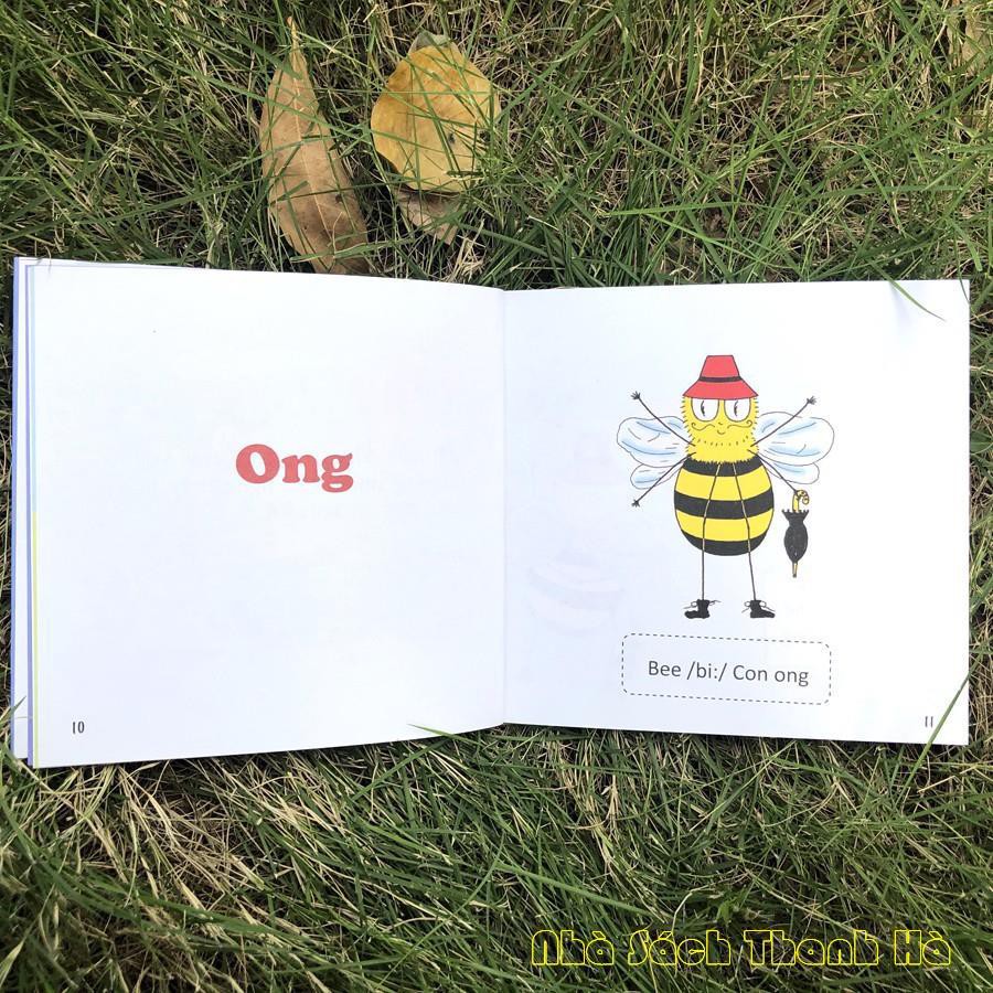 [Sách] - Ong và Kiến 2 - Các từ tiếng Anh nào có 3 chữ cái?