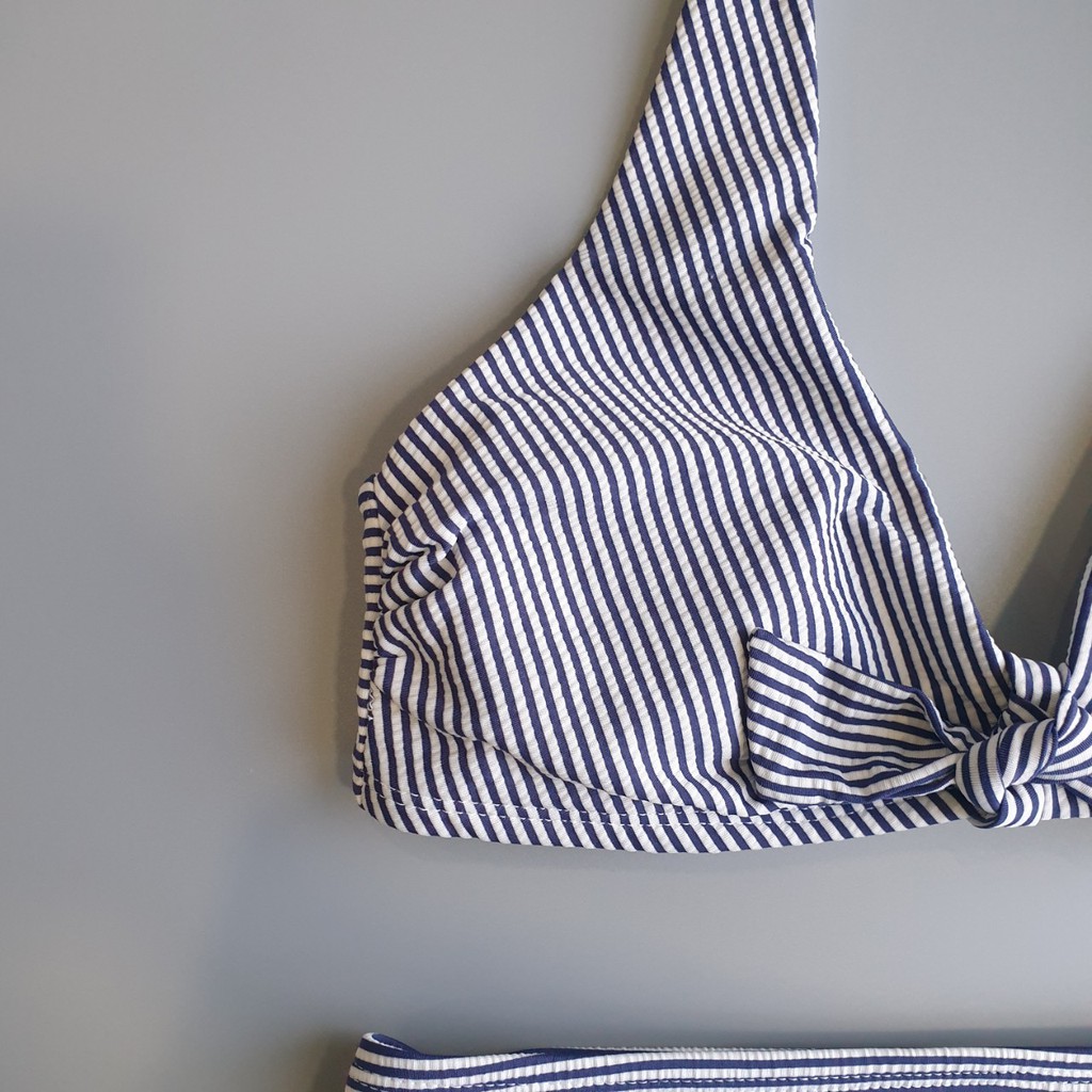 Bộ bơi hai mảnh sọc ngang Kona Sol xuất khẩu Mỹ