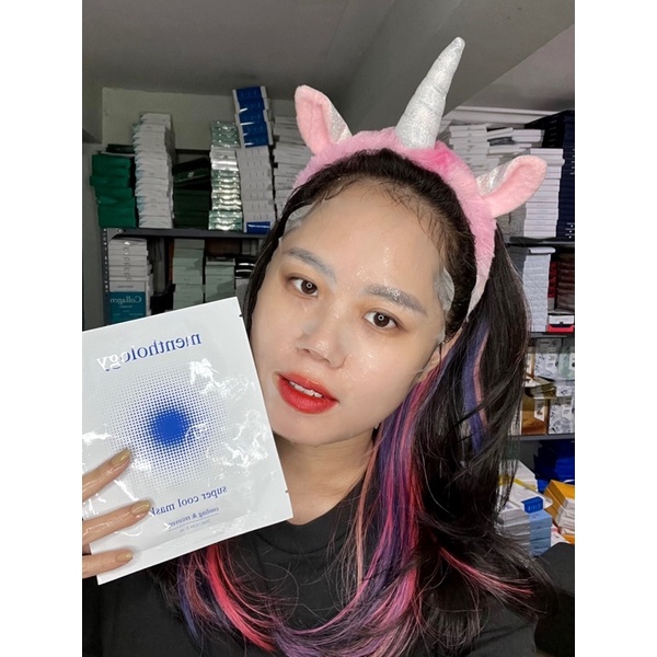 Mặt Nạ Làm Lạnh Tê Mát Da Menthology Super Cool Mask 25ml