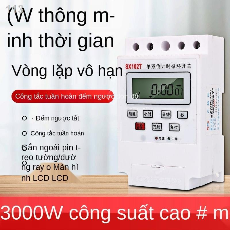 [bán chạy]Xinwang SX102T bộ điều khiển chu kỳ đếm ngược đơn và đôi lần thứ hai thông minh chuyển đổi thời gian bơm 220V