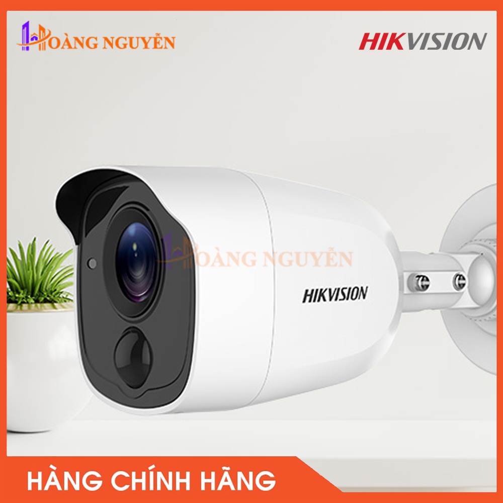[NHÀ PHÂN PHỐI] Camera HDTVI PIR HIKVISION DS-2CE11H0T-PIRL(3.6mm)  5MP - Cảm Biến Hồng Ngoại Thụ Động – PIR